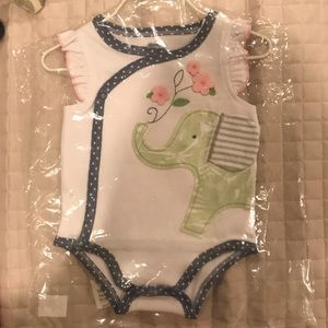Mud pie 6-9months wrap romper